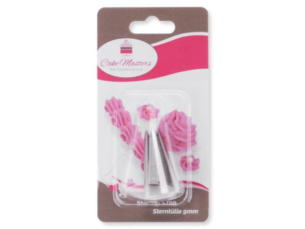 Cake-Masters star nozzle 9mm