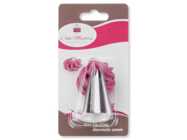 Cake-Masters star nozzle 12mm