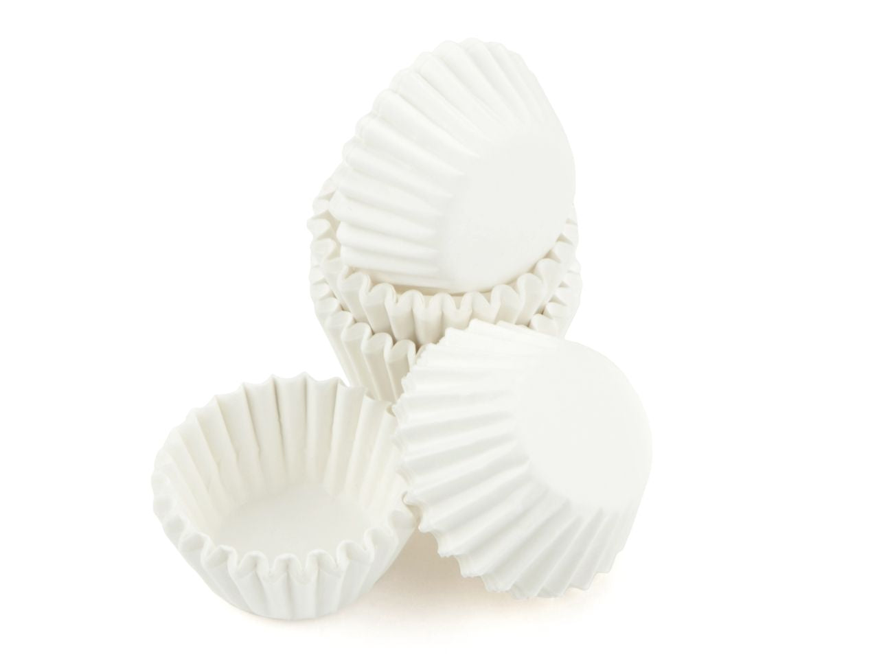 Cake-Masters praline capsules MINI 22mm white 100 pieces