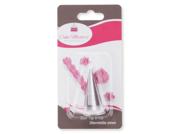 Cake-Masters star nozzle 2mm