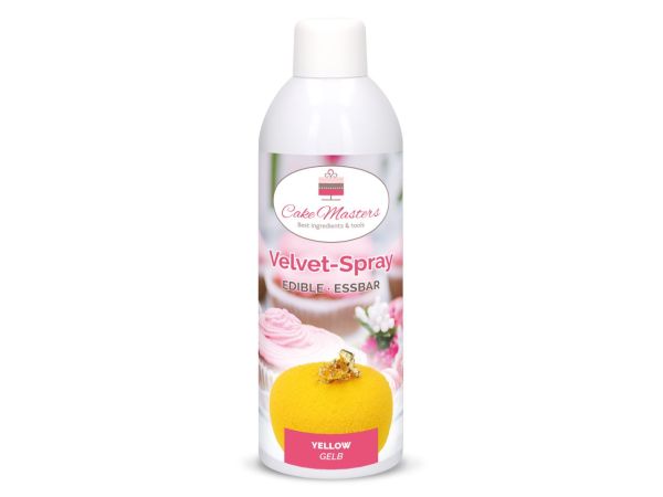 Cake-Masters Velvet Spray yellow 400ml