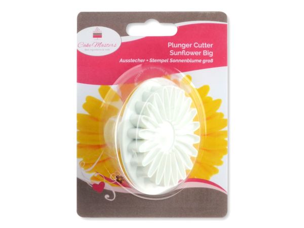 Cake-Masters cutter + stamp sunflower large