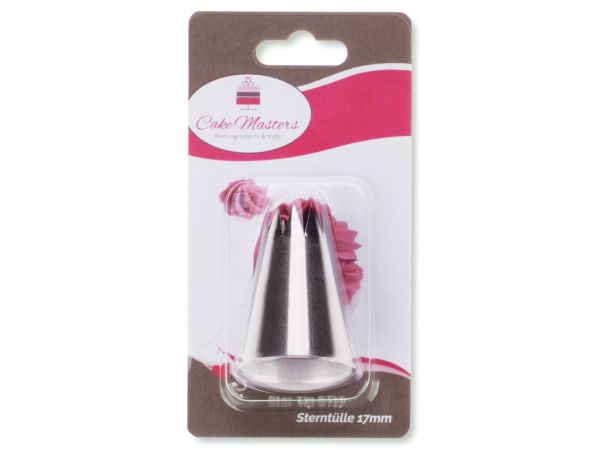 Cake-Masters star nozzle 17mm