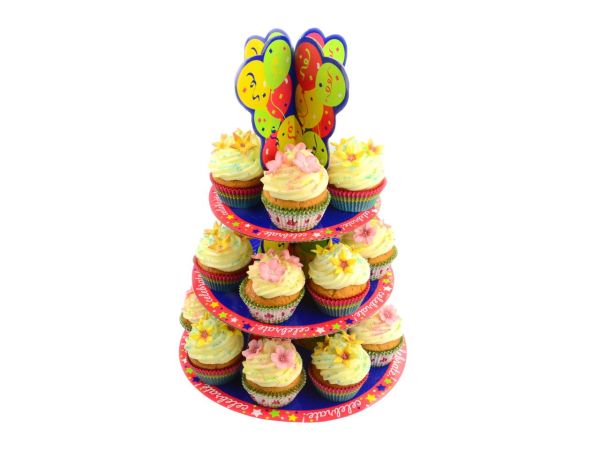 Cake-Masters Cupcake Etagere Happy Birthday