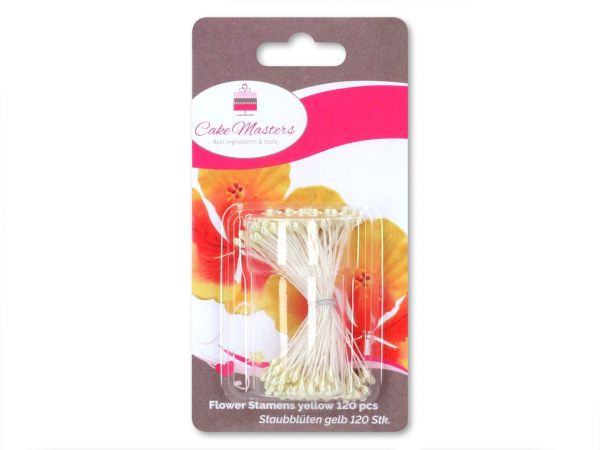 Cake-Masters stamens yellow 120 pieces