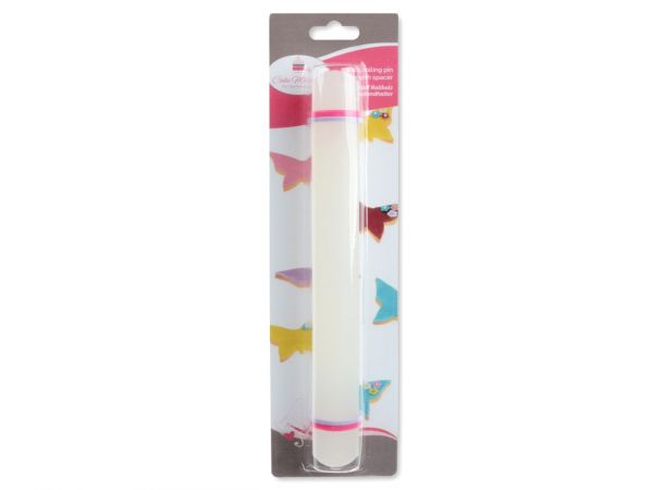 Cake-Masters plastic rolling pin 22cm with spacer