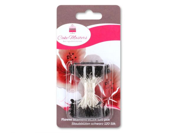 Cake-Masters stamens black 120 pieces