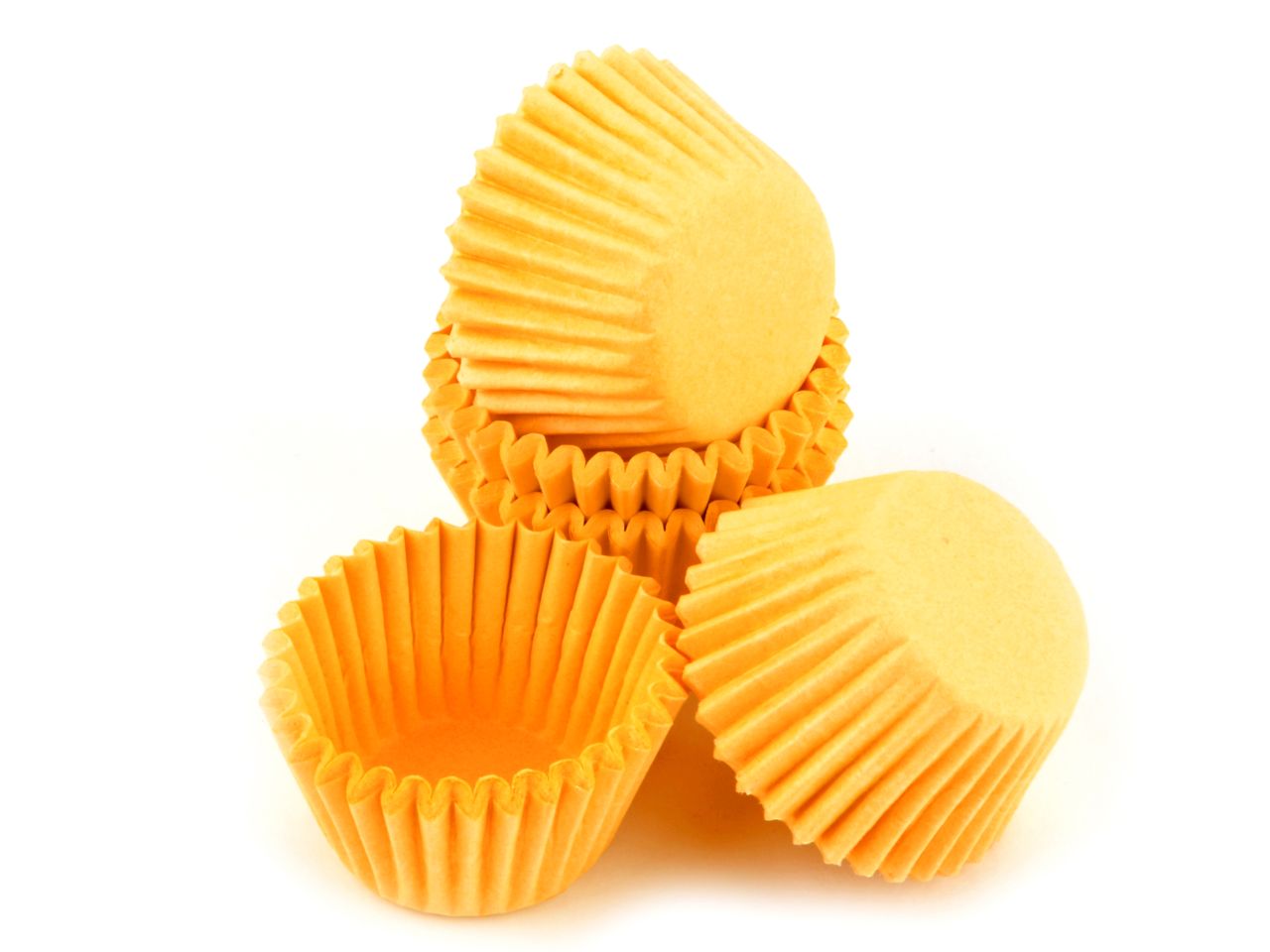 Cake-Masters praline capsules 25mm yellow 100 pieces