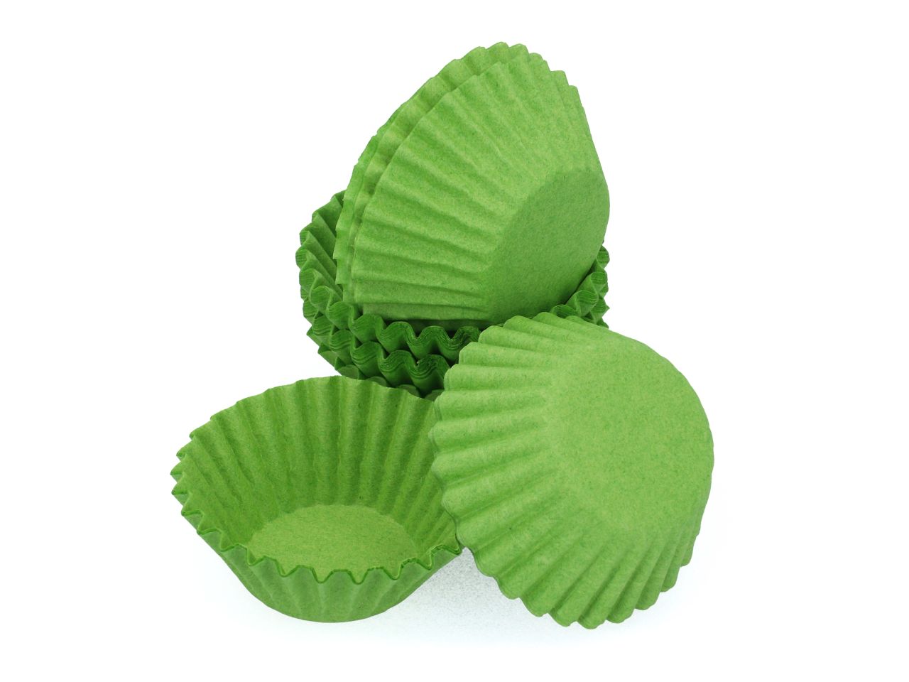 Cake-Masters praline capsules 25mm green 100 pieces