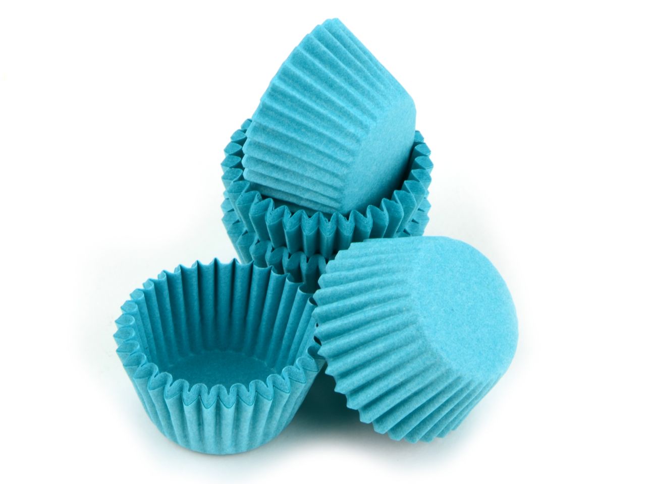 Cake-Masters praline capsules 25mm turquoise 100 pieces