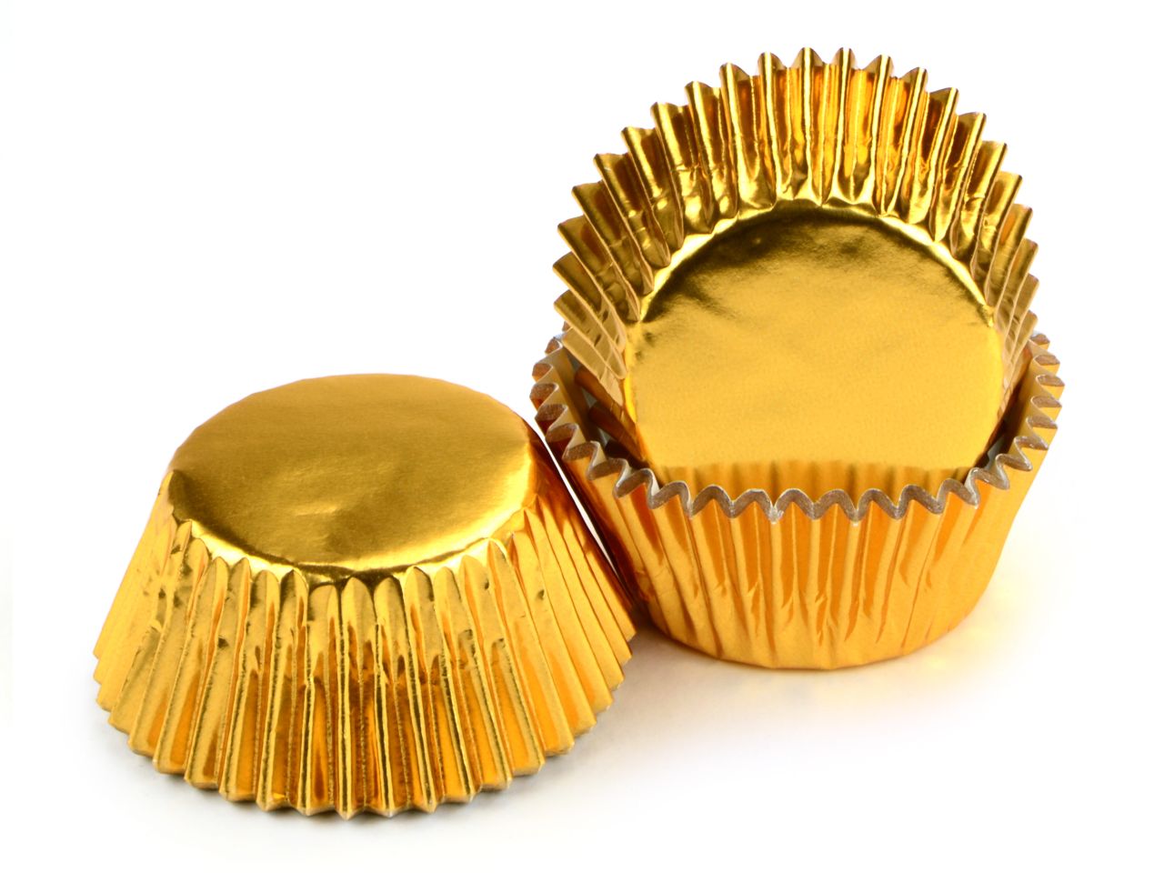 Cake-Masters muffin cups 50mm aluminum gold 60 pieces