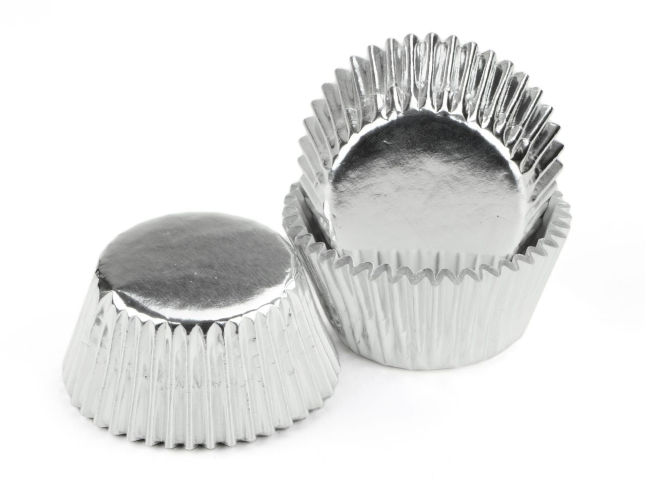 Cake-Masters Muffinkapseln 50mm Alu silber 60 Stück