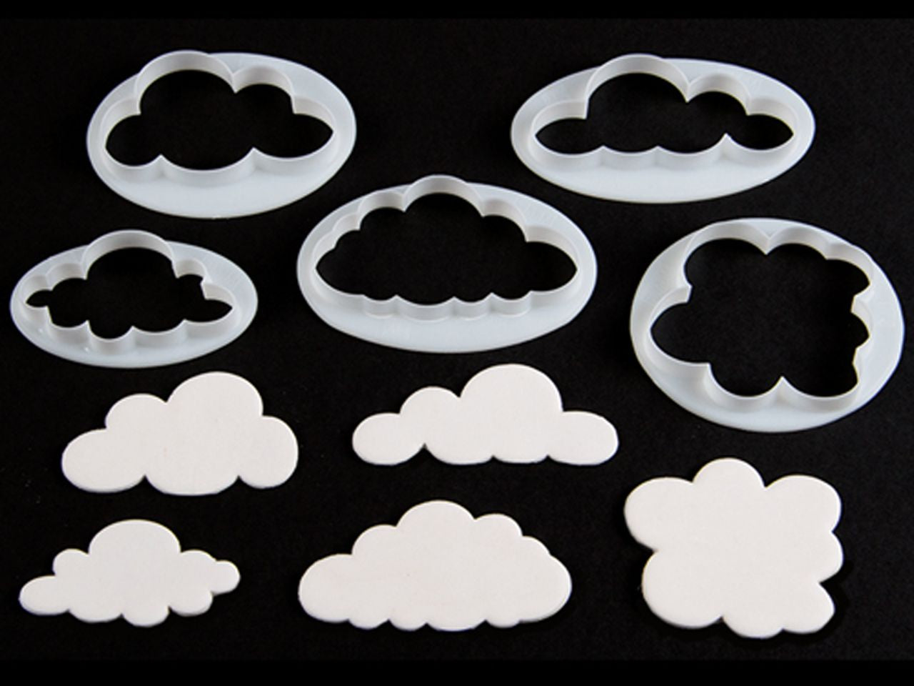 FMM Cloud Cookie Cutter Set of 5