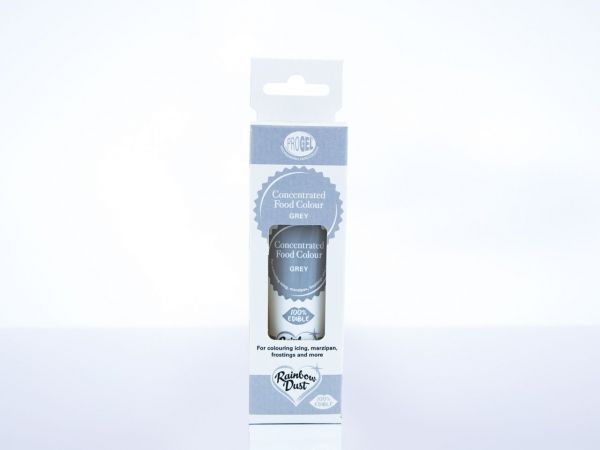 Rainbow Dust Lebensmittelfarbe ProGel Grey 25g