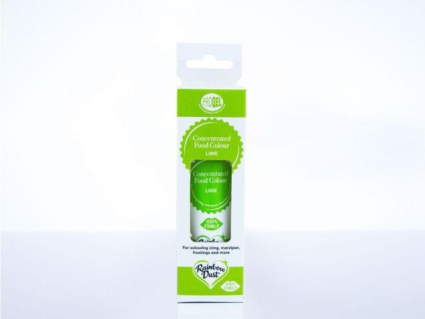 Gökkuşağı Tozu gıda boyası ProGel Limon Yeşili 25g