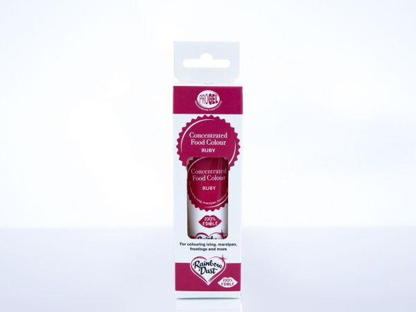 Gökkuşağı Tozu gıda boyası ProGel Ruby 25g