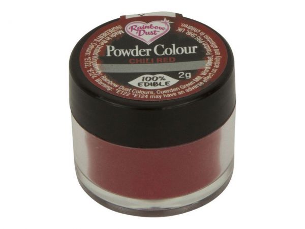 Rainbow Dust Powder Color Chili Red 2g