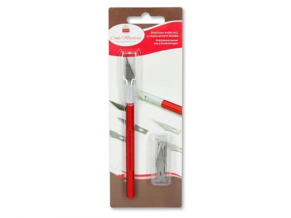 Cake-Masters precision knife including 5 replacement blades