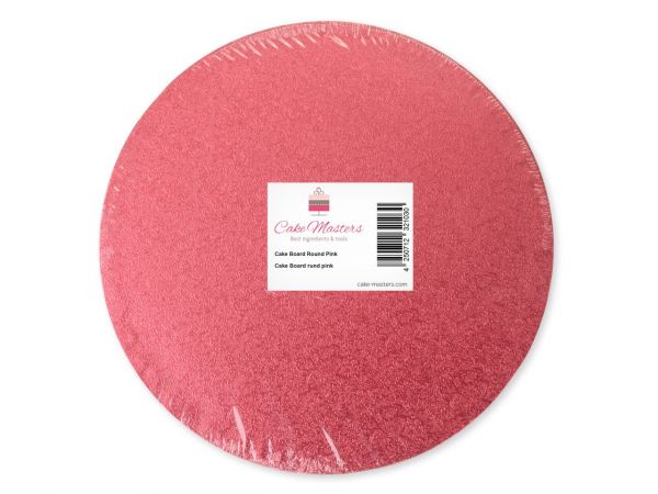 Cake-Masters Cakeboard round 25cm pink