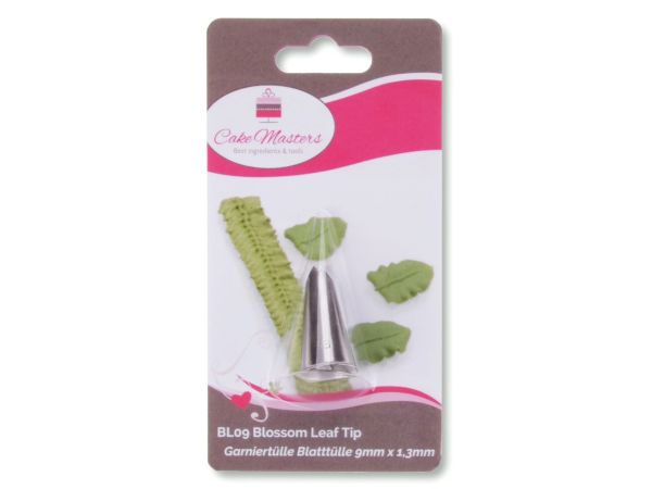 Cake-Masters garnishing nozzle leaf nozzle 9mm x 1.3mm