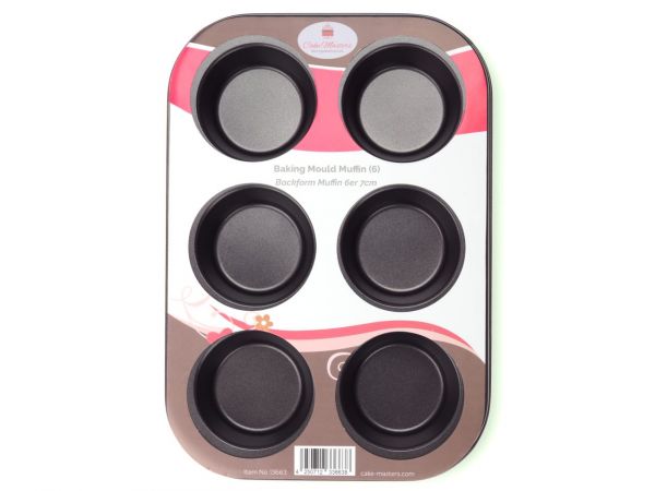 Cake-Masters muffin baking tin 6 pieces