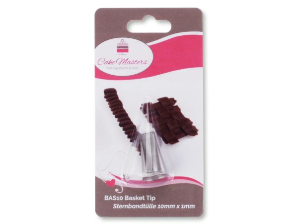 Cake-Masters star ribbon nozzle 10mmx1mm