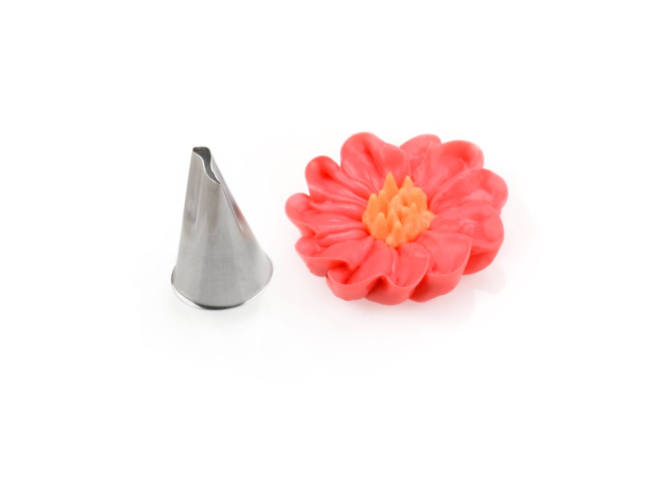 Cake-Masters garnishing nozzle Petals Wave small