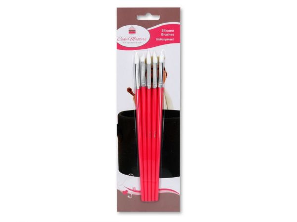 Cake-Masters silicone brush set of 5