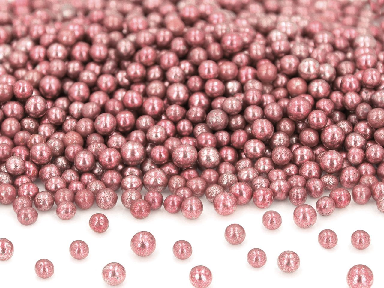 Cake-Masters metallic beads pink 100g