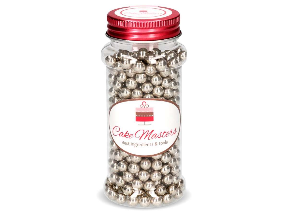 Cake-Masters Silver Pearls large, sugar 100g