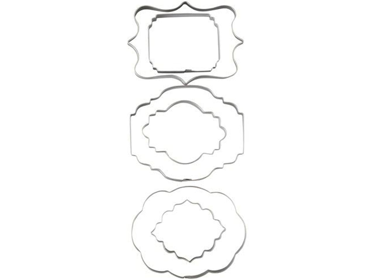 Wilton Plaque Fondant Cut-Outs Set