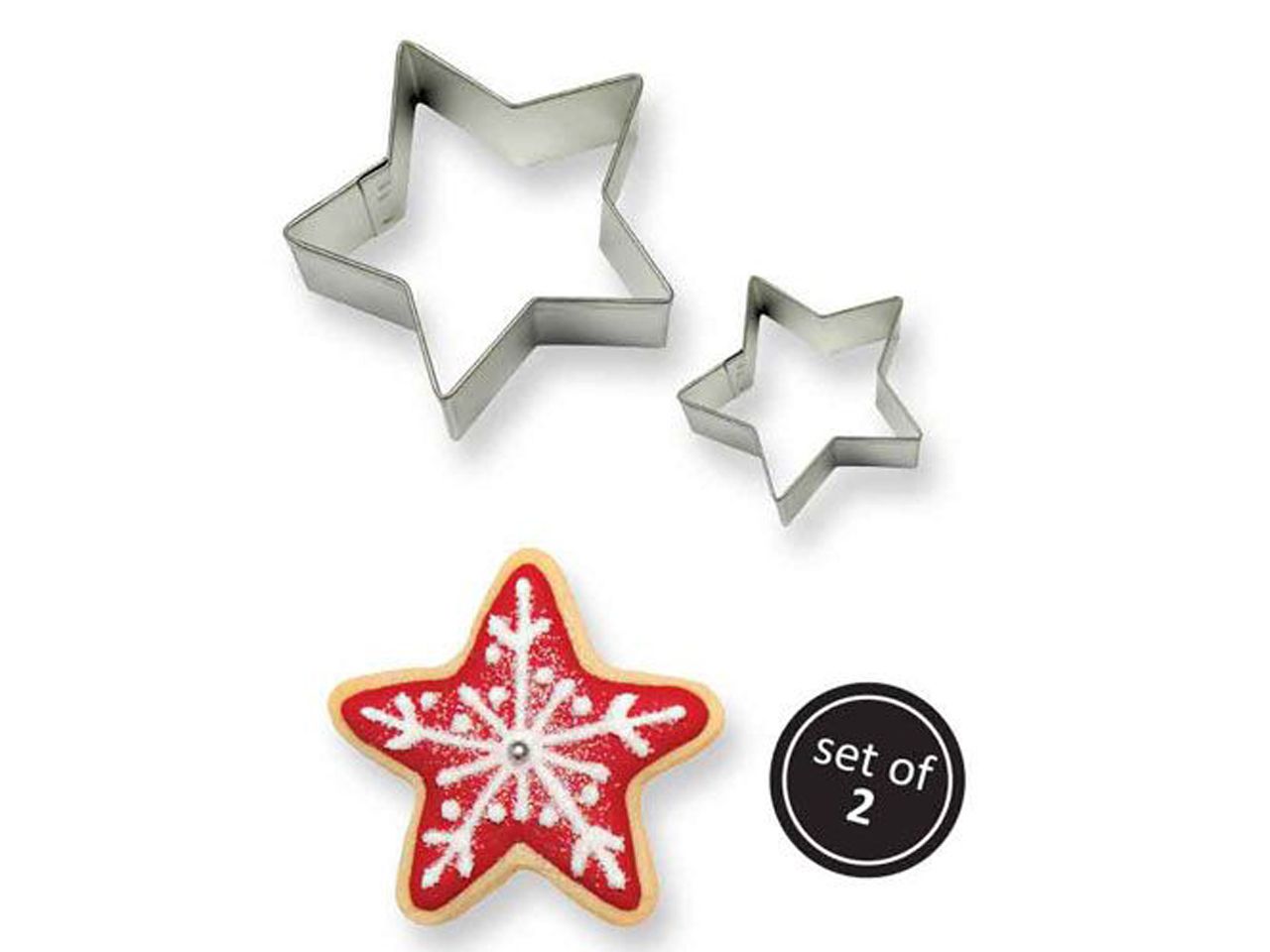 PME Cookie Cutter Star Set of 2