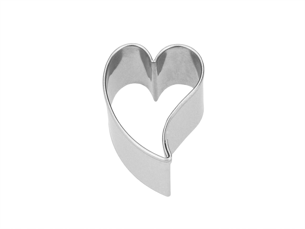 Cookie cutter graceful heart 3cm