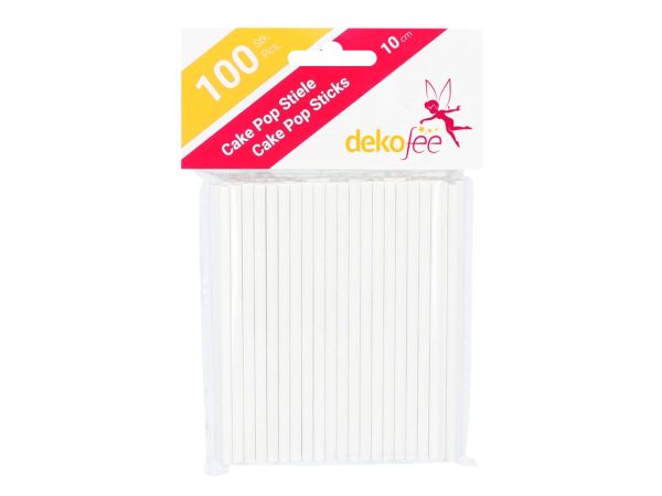 dekofee Cake Pop Sticks 10cm (paper, 100 pieces)