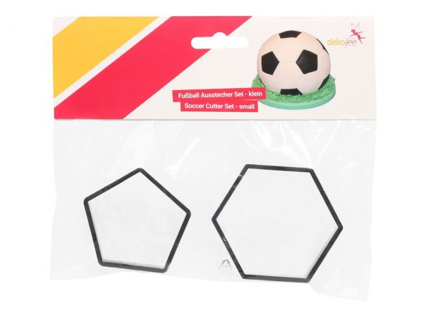 dekofee football cookie cutter set small