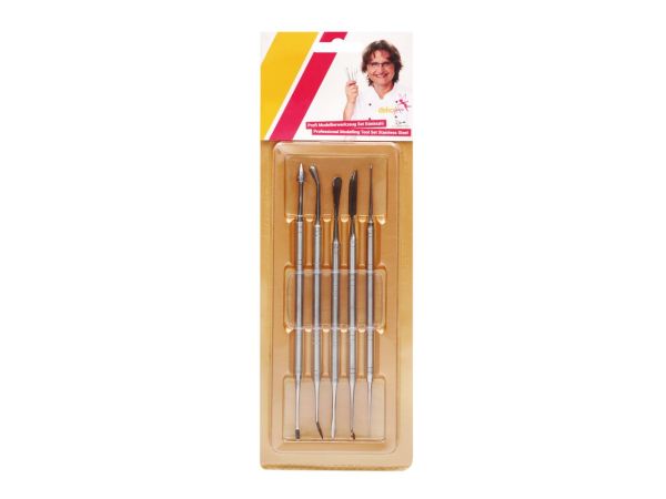 dekofee professional modelling tool set stainless steel