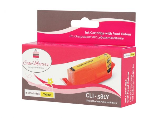 Cake-Masters cartridge yellow CLI-551Y