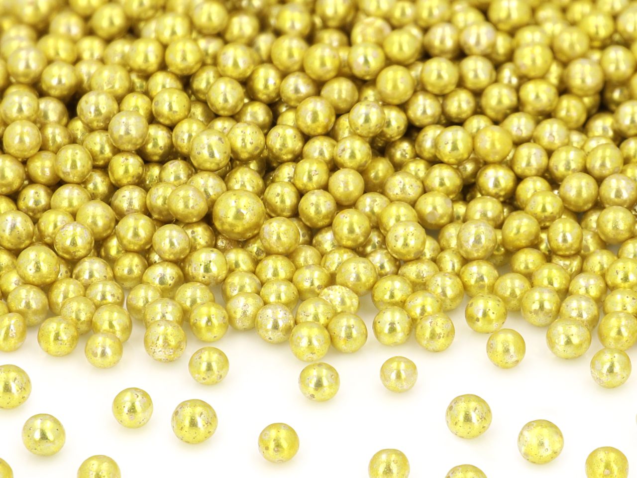 Cake-Masters Soft Sugar Pearls Gold 5mm 80g