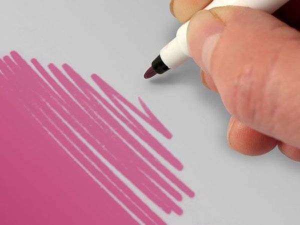 Rainbow Dust coloured pencil double-sided pink