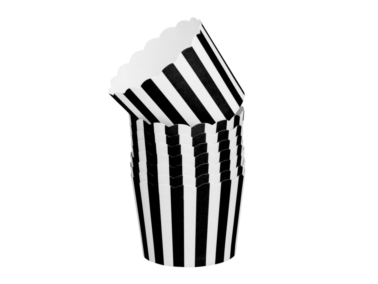 Cake-Masters Cupcake Cup black-white 20 pieces