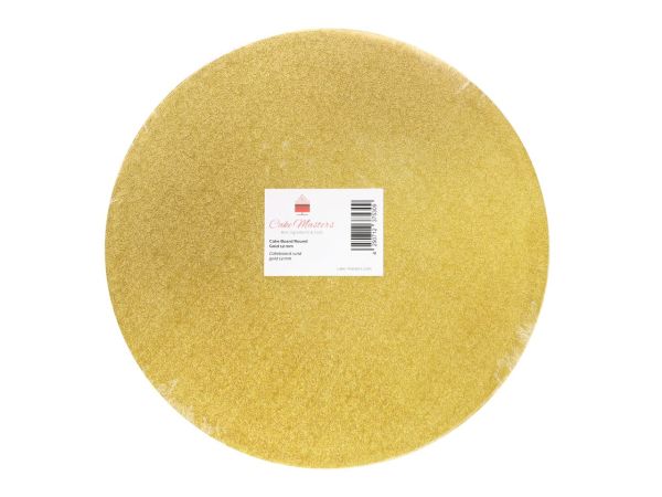 Cake-Masters cakeboard round 25cm gold