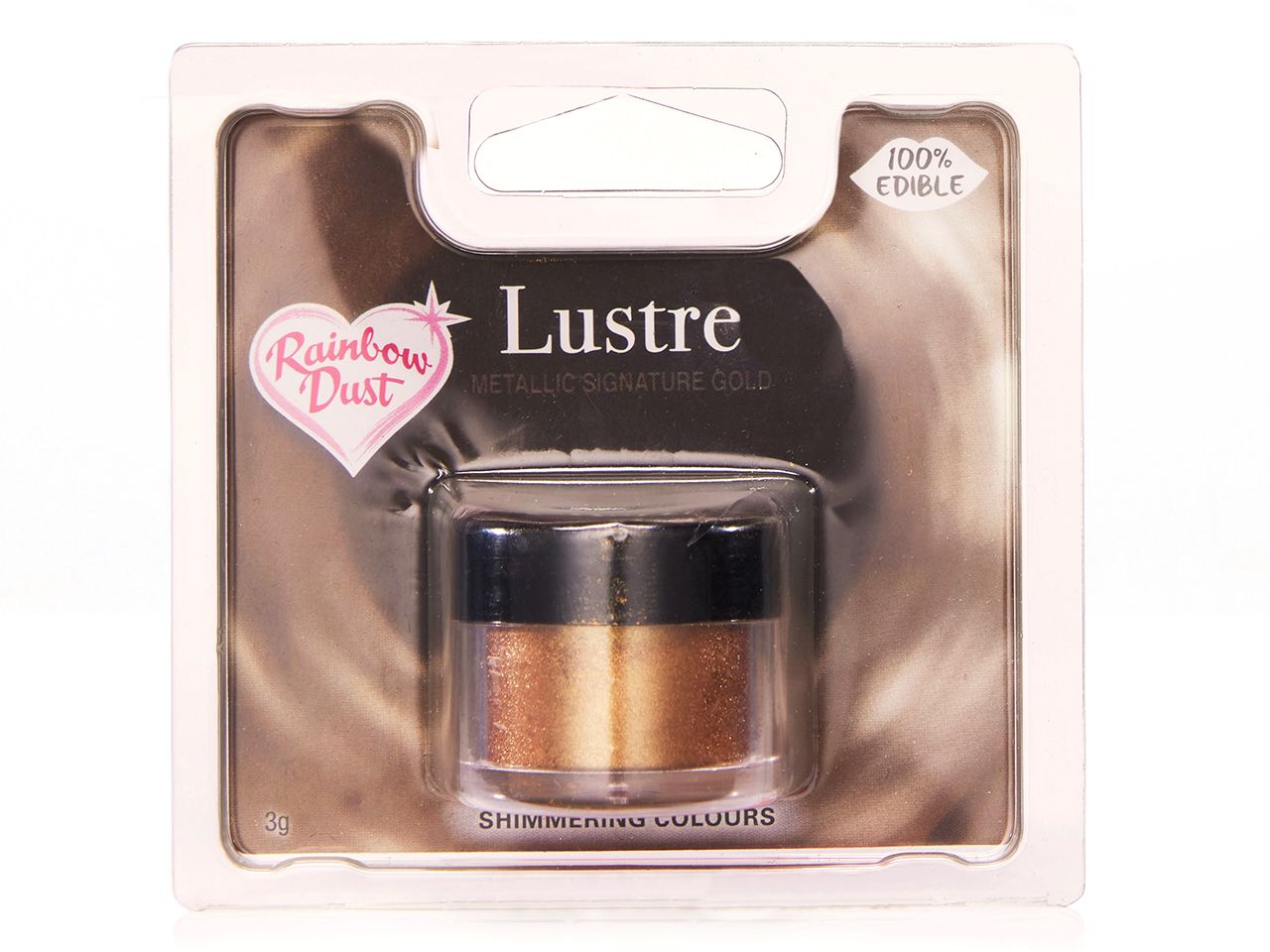 Rainbow Dust Powder Color Metallic Signature Gold 3g