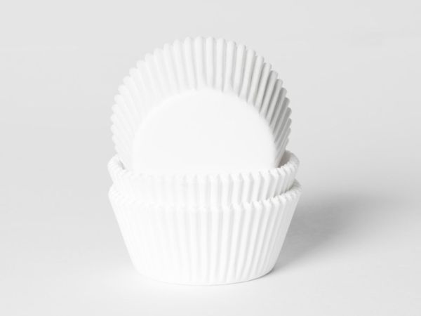 House of Marie mini muffin cases white 500 pieces