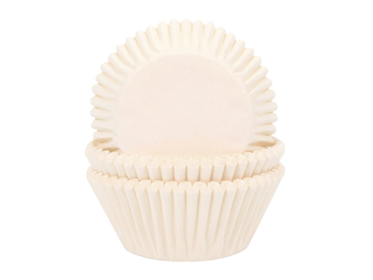 House of Marie muffin cases ivory 50 pieces