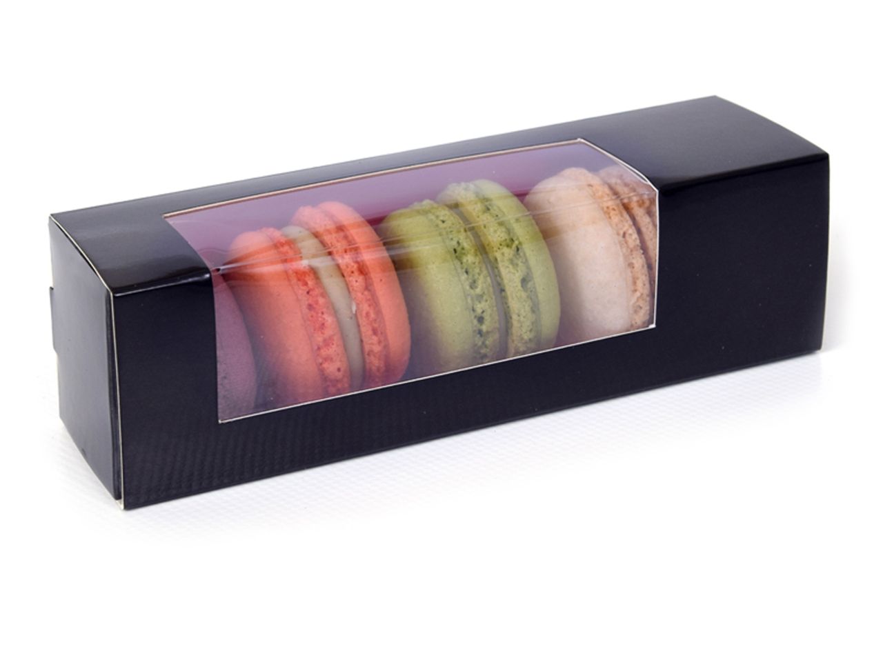 House of Marie Macarons packaging for 6 macarons