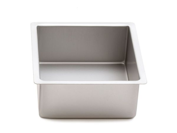 Decora baking pan, deep, square 10x10x10cm