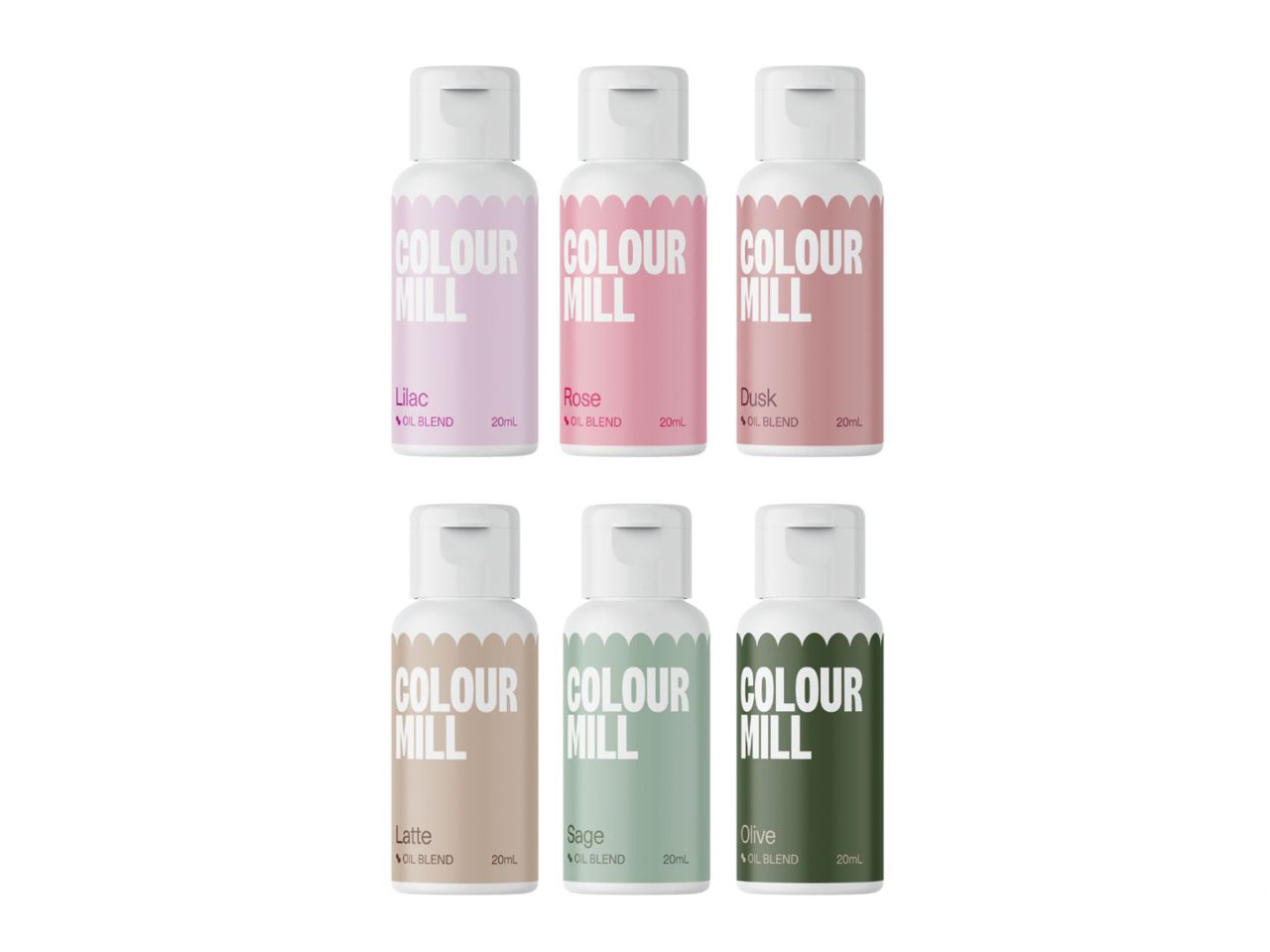 Colour Mill Oil Mix Botanicals 6er Set