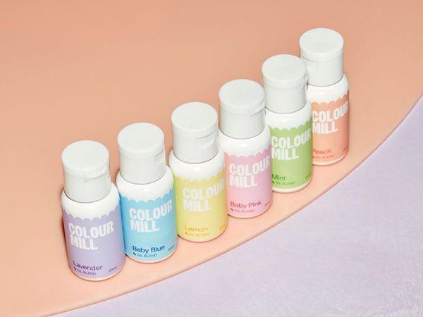 Color Mill Yağ Karışımı Pastel 6'lı Set