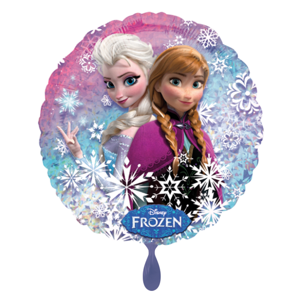 1 Balloon - Frozen - Holographic 