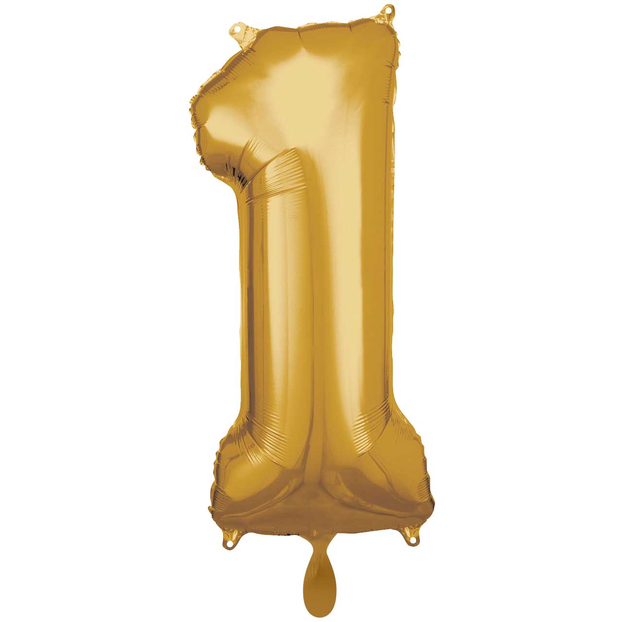 1 Balloon XXL - Number 1 - Gold 